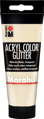 Produktbild von Marabu Acrylfarbe Acryl Color 100 ml glitter-gold 584
