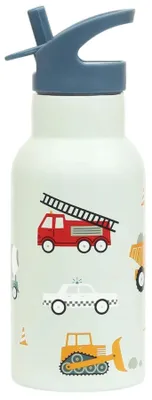 Produktbild von A Little Lovely Company DBSSVE67, 350 ml, Tägliche Nutzung, Hellblau, Edelstahl, Kind, Straw lid
