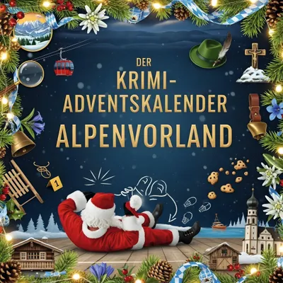 Produktbild von Der Krimi-Adventskalender Alpenvorland
