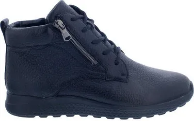 Produktbild von Waldläufer Stiefelette H-Alina 778807-199-001, Hirschleder, Schwarz, Schnürung u. Reißverschluss, Weite H 38