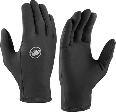 Produktbild von Stretch Glove von Mammut - leichter, elastischer Innenhandschuh, Farbe:black, Größe:12