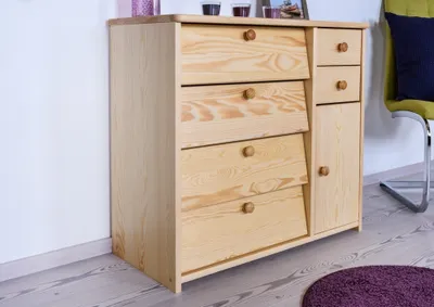 Produktbild von Schuhschrank Holz massiv
