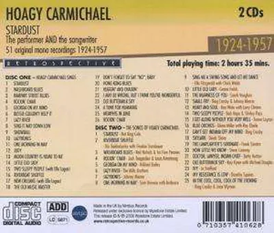 Produktbild von Carmichael,Hoagy-Stardust