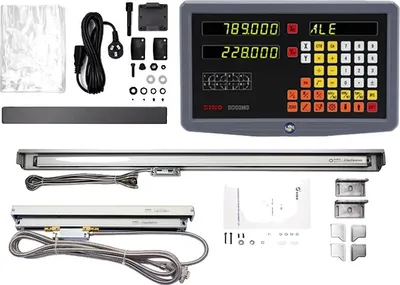Obrázok produktu pre Digitálny odčítací systém DRO-Kit, meranie v 2 osiach, vysoká presnosť, DRO-KA300-KA500