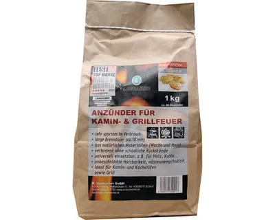 Obrázok produktu pre Ohnivé gule - originál - na osvetlenie kachľových pecí, krbov, sporákov, grilov, táborákov - vyrobené z čistých prírodných produktov - necitlivé na vlhkosť