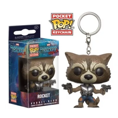 Image de copie de FUNKO POCKET POP KEYCHAIN PORTACHIAVI MARVEL STAR LORD GUARDIANS OF THE GALAXY 2  Funko