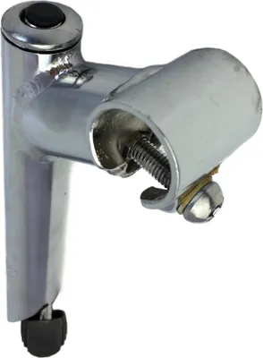 Immagine prodotto di Attacco manubrio, 25,4 - 25,4 60 mm, stelo in acciaio Morsetto manubrio a 1 vite cromato Ergotec