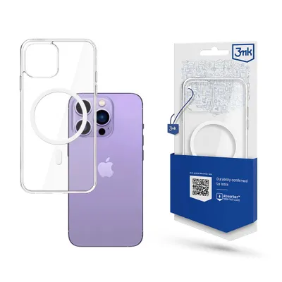 Produktbild von 3mk Schutzhülle MagCase Case Cover für Apple iPhone 14 Pro transparent kompatibel mit MagSafe