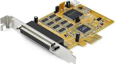 Obrázek produktu pro StarTech.com PEX8S1050, PCIe, Sériový, RS-232, Žlutá, 0,5 m, 160013 h