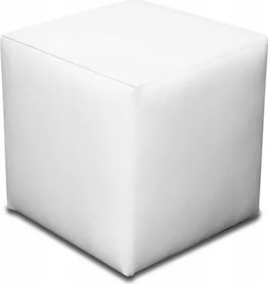 Produktbild von Sitzhocker Kunstleder Sitzwürfel Bodenkissen Fußhocker 40x40x40 cm viele Farben