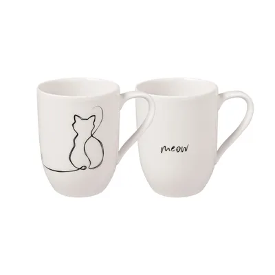 Zdjęcie produktu dla Villeroy & Boch kubek z uchwytem "Cat" zestaw 2 szt.