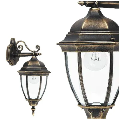 Productafbeelding van Rabalux Toronto 8381 E27 60W IP44 antieke wandlamp