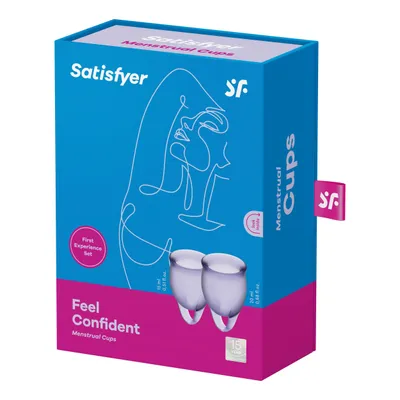 Produktbild von Satisfyer Feel Confident Menstruationstassen - Lila