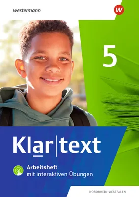Produktbild von Klartext 5. Arbeitsheft mit interaktiven Übungen. Differenzierende Ausgabe für Nordrhein-Westfalen