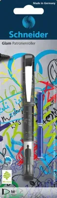 Produktbild von Schneider Patronenroller Glam mit 2 Ersatzpatronen, Blisterkarte