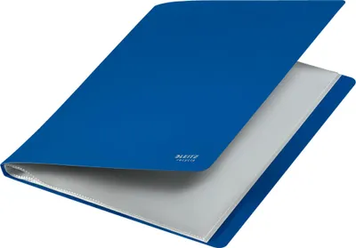Produktbild von Leitz 46770035, Blau, Polypropylen (PP), 40 Taschen, 80 Blätter, Landschaftsportrait, A4