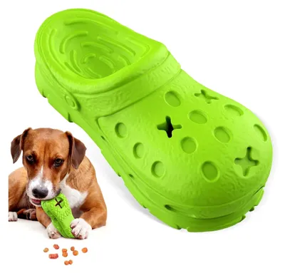 Produktbild von Unzerstörbares Hundespielzeug für aggressive Kauer - Futterspender und interaktives Spielzeug aus Naturkautschuk für kleine, mittlere und große Hunde