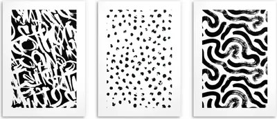 Obrázek produktu pro Abstraktní plakáty Geometrické vzory na zeď Street art 3x50x70