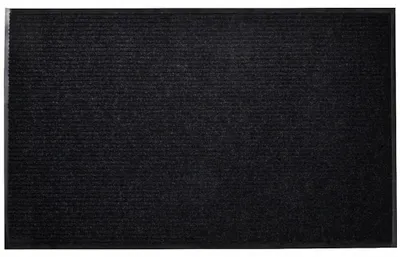 Produktbild von Rutschfeste PVC Fußmatte, flexibel, schwarz, 180 x 120 cm