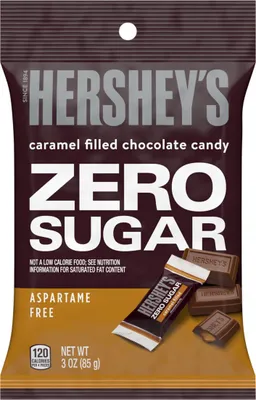 Produktbild von Hershey's Chocolate with Caramel Zero Sugar (12 x 85g)