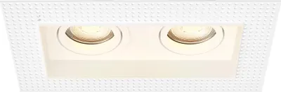 Produktbild von Ledvion LED Einbaustrahler Weiss GU10 Fassung 3W Warmweiss dimmbar