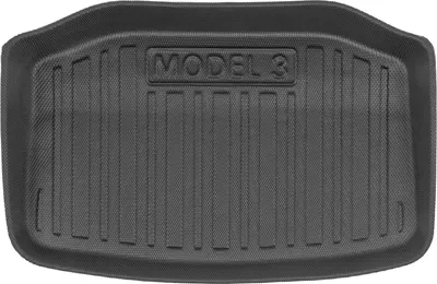Produktbild von TLECTRIC Kabelfach Kofferraummatte Hinten für Tesla Model 3 Wasserdicht Hoher Rand