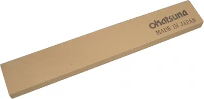 Produktbild von Okatsune Wetzstein zum Schleifen sämtlicher Okatsune Produkte | Abmessungen: 150 mm (L) x 25 mm (B) x 9 mm (H)