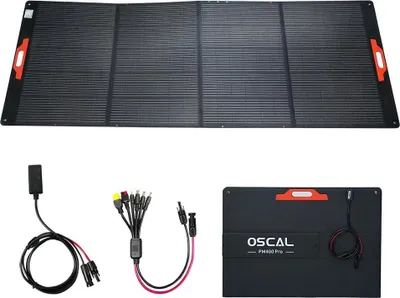 Immagine prodotto di Pannello solare portatile PM400 Pro - modulo solare pieghevole - 400 W - monocristallino con rivestimento ETFE - efficienza ≥ 23% - 36 V - grado di protezione IP67 (resistente all'acqua)