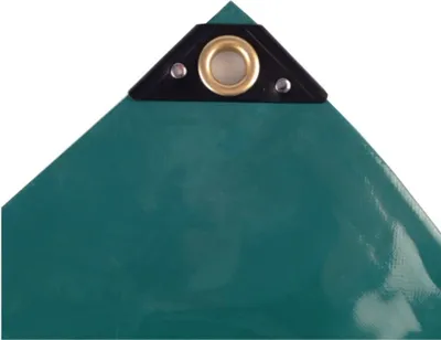 Immagine prodotto di telone verde 650 g/m² in PVC 6 x 12 m (72m²)