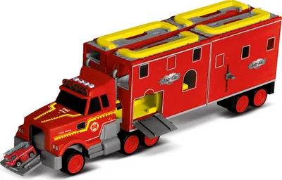 Produktbild von Feuerwehrwagen mit Effekten 61 x 18,5 x 26 cm