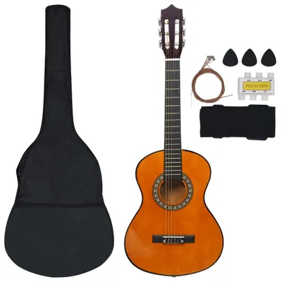 Immagine prodotto di Set Chitarra Classica per Principianti 8 pz 1/2 34"