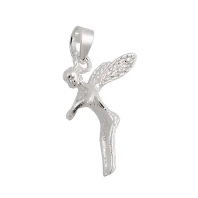 Produktbild von Anhänger 18x12mm Elfe glänzend Silber 925 silber 18x12mm
