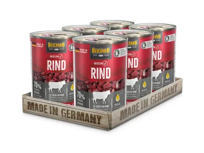 Produktbild von Belcando 512425, Adult, jede Rasse, Rind, 400 g, Ohne Soja