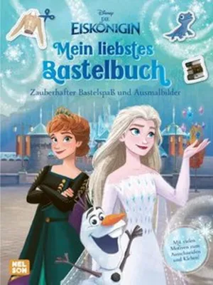Obrázok produktu pre Disney Ľadová kráľovná: Moja obľúbená kniha o remeslách - čarovná zábava a obrázky na vyfarbenie