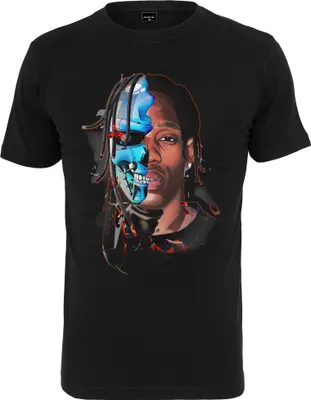 Image de Mister Tee graphique shirt - HALF FACE noir - L