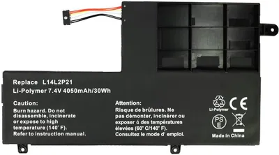 Produktbild von PowerSmart 4050mAh Akku für Lenovo 5B10G78610, 5B10G78612, L14L2P21, l14M2P21