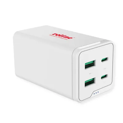 Zdjęcie produktu dla ROLINE USB Ladegeraet 120W 4 Ports 2x USB-C+ USB-A QC (19.11.1056)