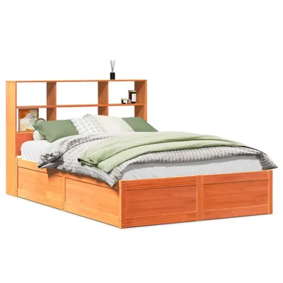 Immagine prodotto di Giroletto senza Materasso Marrone Cera 160x200 cm Legno di Pino