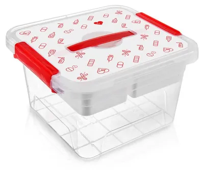 Obrázok produktu pre Nádoba na lieky – úložná nádoba – 8 litrov – plast