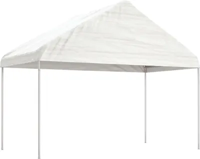 Obrázok produktu pre vidaXL Pavilón so strechou Biely 15,61x4,08x3,22 m Polyetylén