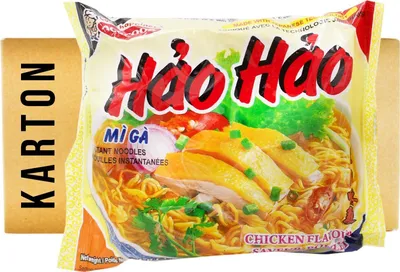 Produktbild von Acecook Hao Hao Instantnudeln Huhngeschmack Mi Ga 30x74g