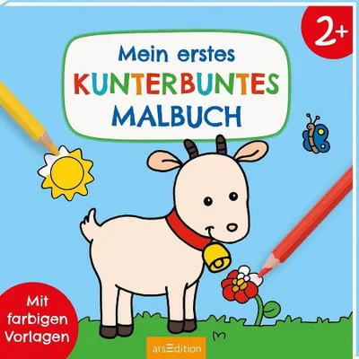 Obrázok produktu pre Mein erstes kunterbuntes Malbuch