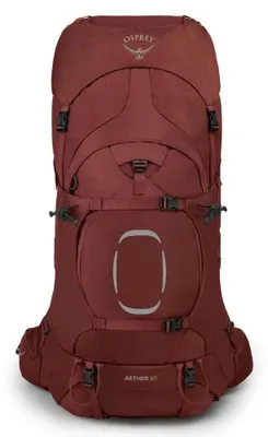 Produktbild von Osprey Herren Aether 65 Trekkingrucksack Deep Acorn Red L/XL