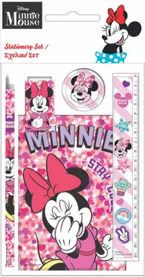 Produktbild von Disney Minnie Maus Schule Schreibset 5-Teilig Einschulung
