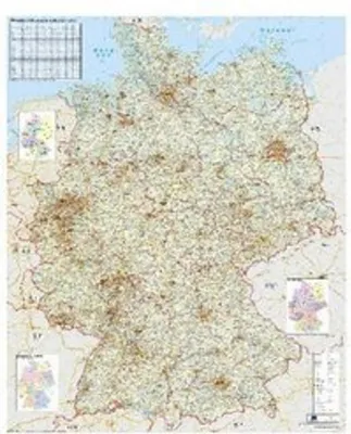 Produktbild von Verkehrswegekarte Deutschland