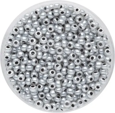 Produktbild von Rocailles Wachs grau 2,6 mm 17 g
