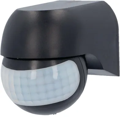 Produktbild von Unitec Infrarot-Bewegungsmelder mit 180° Sensor für Innen und Außen, IP44, mit n