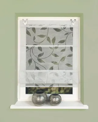Produktbild von Home Wohnideen Magnetrollo Bambus 130 x 45 cm grau
