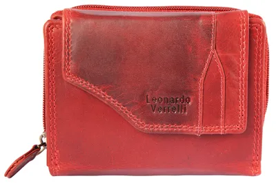 Produktbild von Leonardo Verrelli Damengeldbörse aus Echt Leder