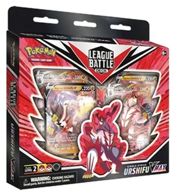 Imagen del producto de Mazo de Batalla de la Liga Pokémon, Urshifu VMAX de Ataque Certero